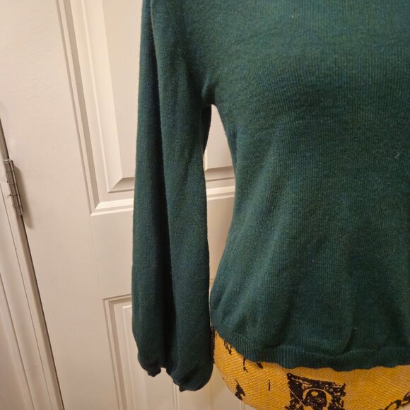 Baltic Born/Sugarlips Nielsen Turtleneck Sweater Emerald Green Size M NWT - Picture 7 of 11
